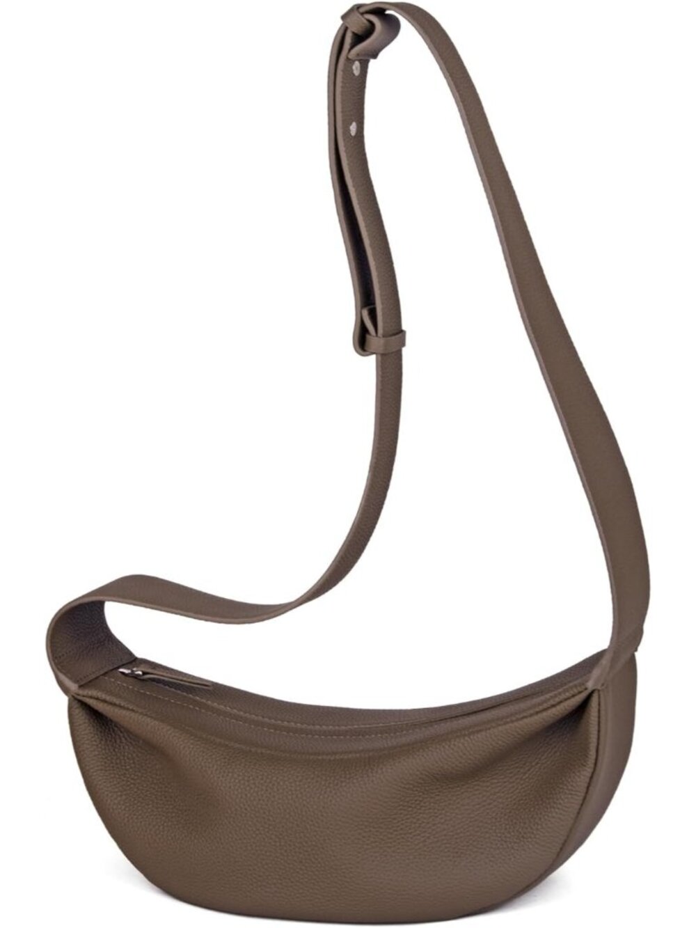 Genuine Crossbody Women, Minimalist Style Casual Chest Bags with Wide Strap